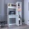 Tuhome 17.8 in. D X 63.9 in. H, 38.7 in. W X Laminate, White ELB5540 - alternate 4